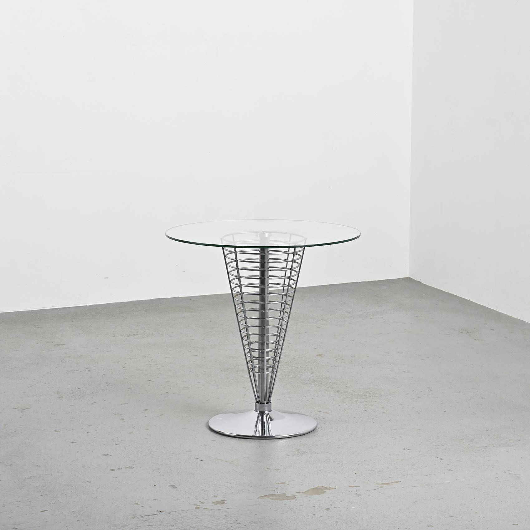 Table model 8820 by Verner Panton for Fritz Hansen circa 1988