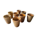 Verres en grès Digoin