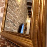 100 X 76 cm Louis Philippe gilded mirror