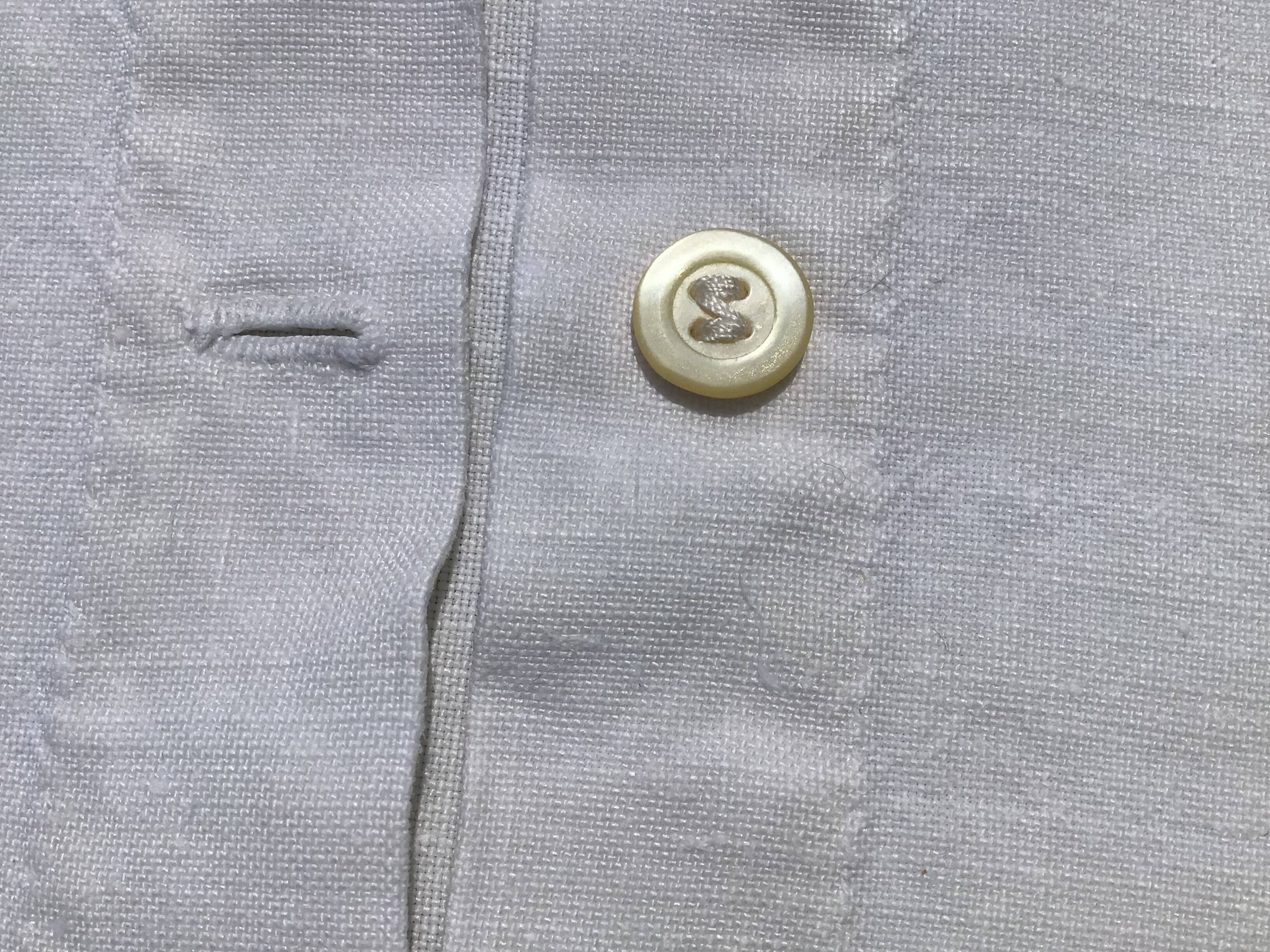 FM embroidered linen pillowcase English embroidery