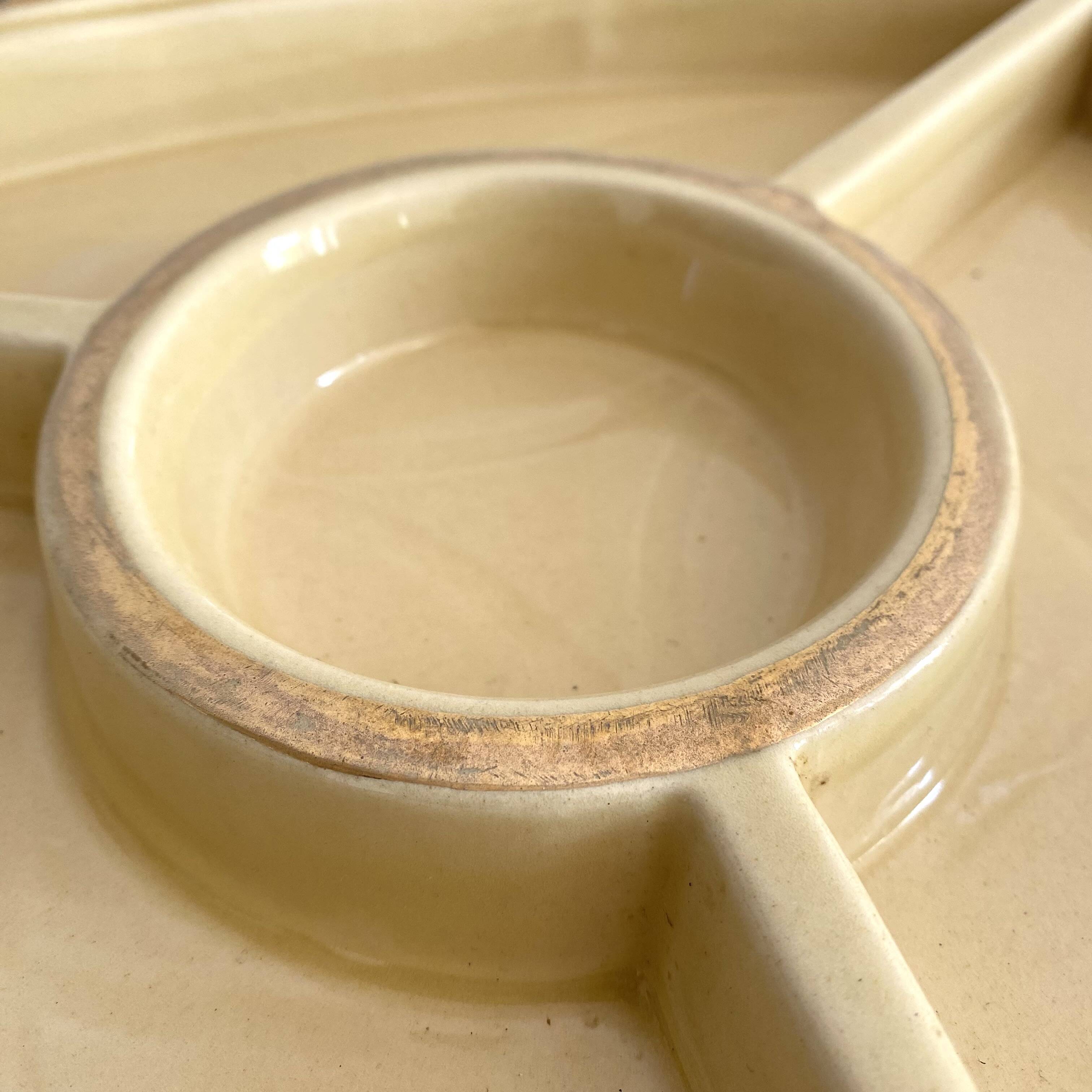 Art Deco table or aperitif serving dish 36 cm