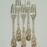 Set of 5 cake forks
