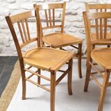 6 Luterma bistro chairs from the 1950s-60s