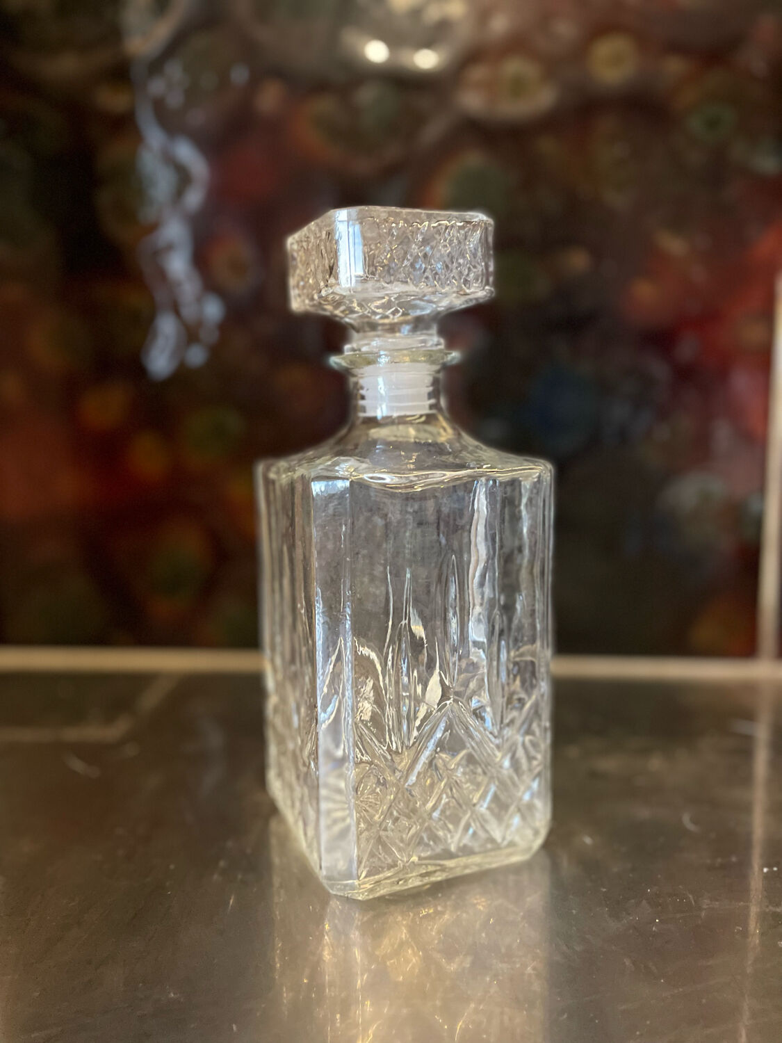 Vintage whisky decanter