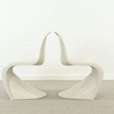 Pair of Panton Chairs by Verner Panton for Fehlbaum / Herman Miller 1976