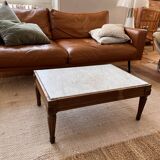 Marble coffee table