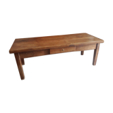 Table basse de ferme en chêne