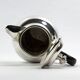 Christofle Gallia selfish coffee pot in silver-plated metal with a wooden handle