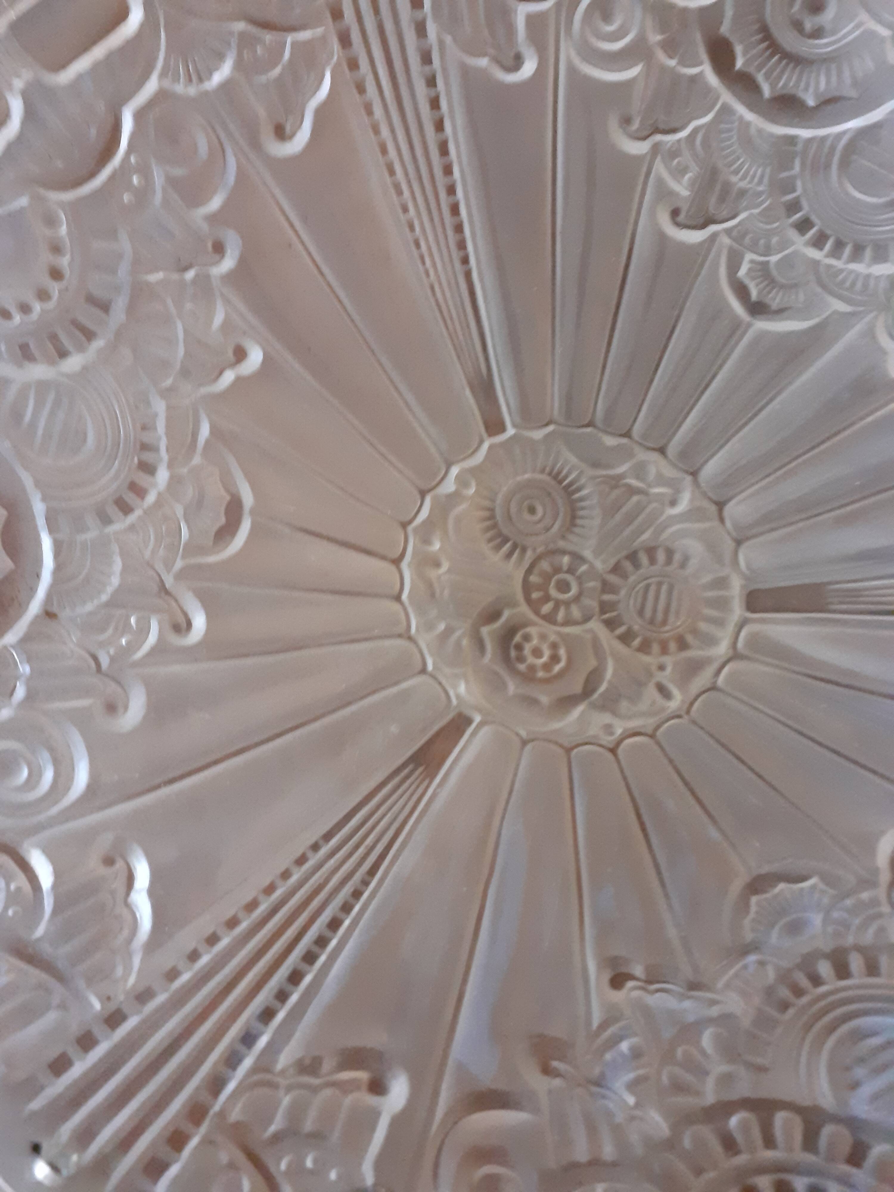 Vasque plafonnier Art Déco