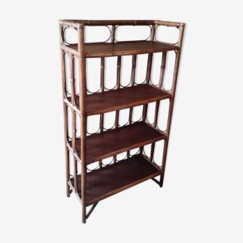 Shelf rattan