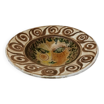 Decorative plate or dish by Elio Schiavon and Gunter Erhart, 1960s