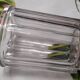 Thick glass jam jar