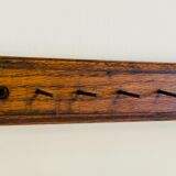 Workshop coat rack in solid oak