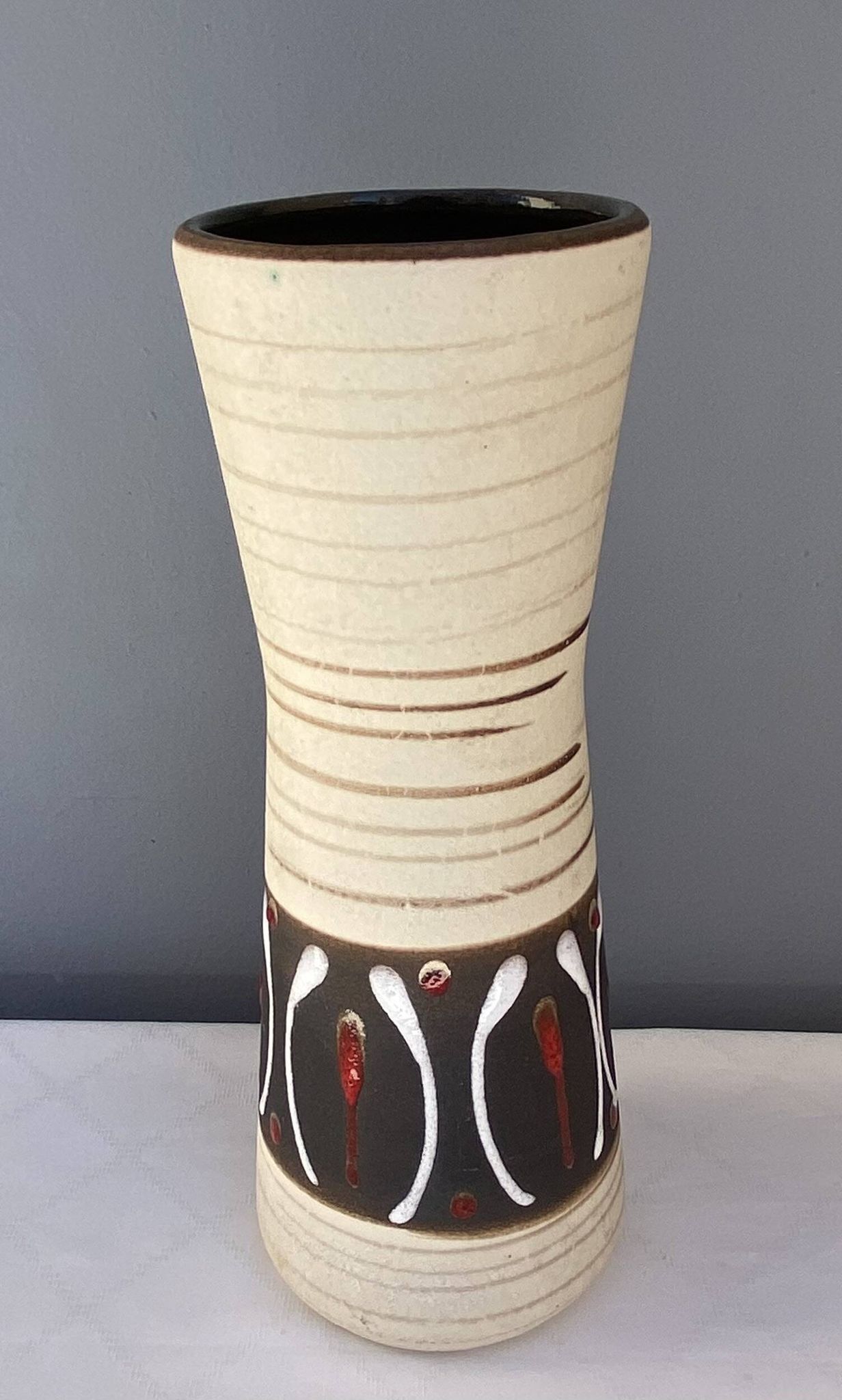 3 vases West Germany en céramique
