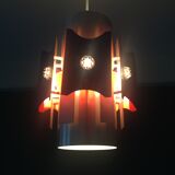 Vintage Lakro Anvia metal industrial design lamp 1960s