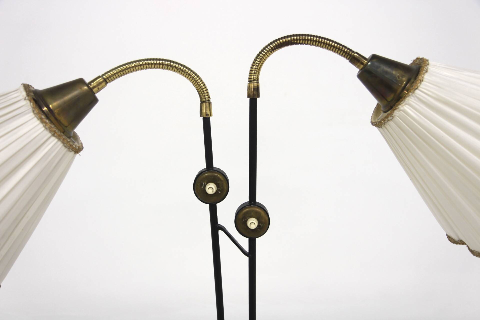 Lampadaire scandinave en métal, Suède, 1960