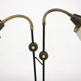Scandinavian metal floor lamp, Sweden, 1960s
