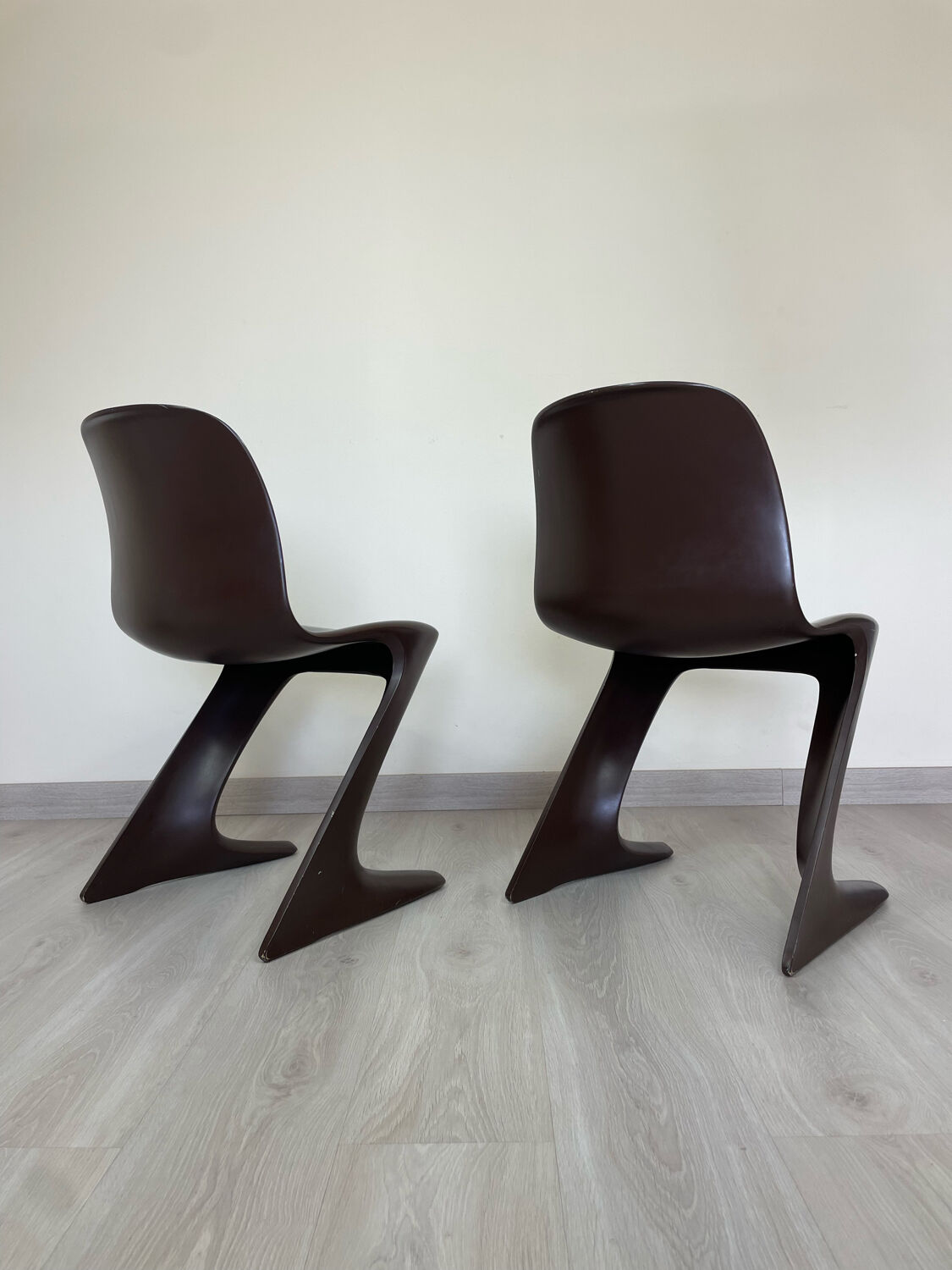 2 Chaises ‘ Z chair ‘ de Ernst Moëckel