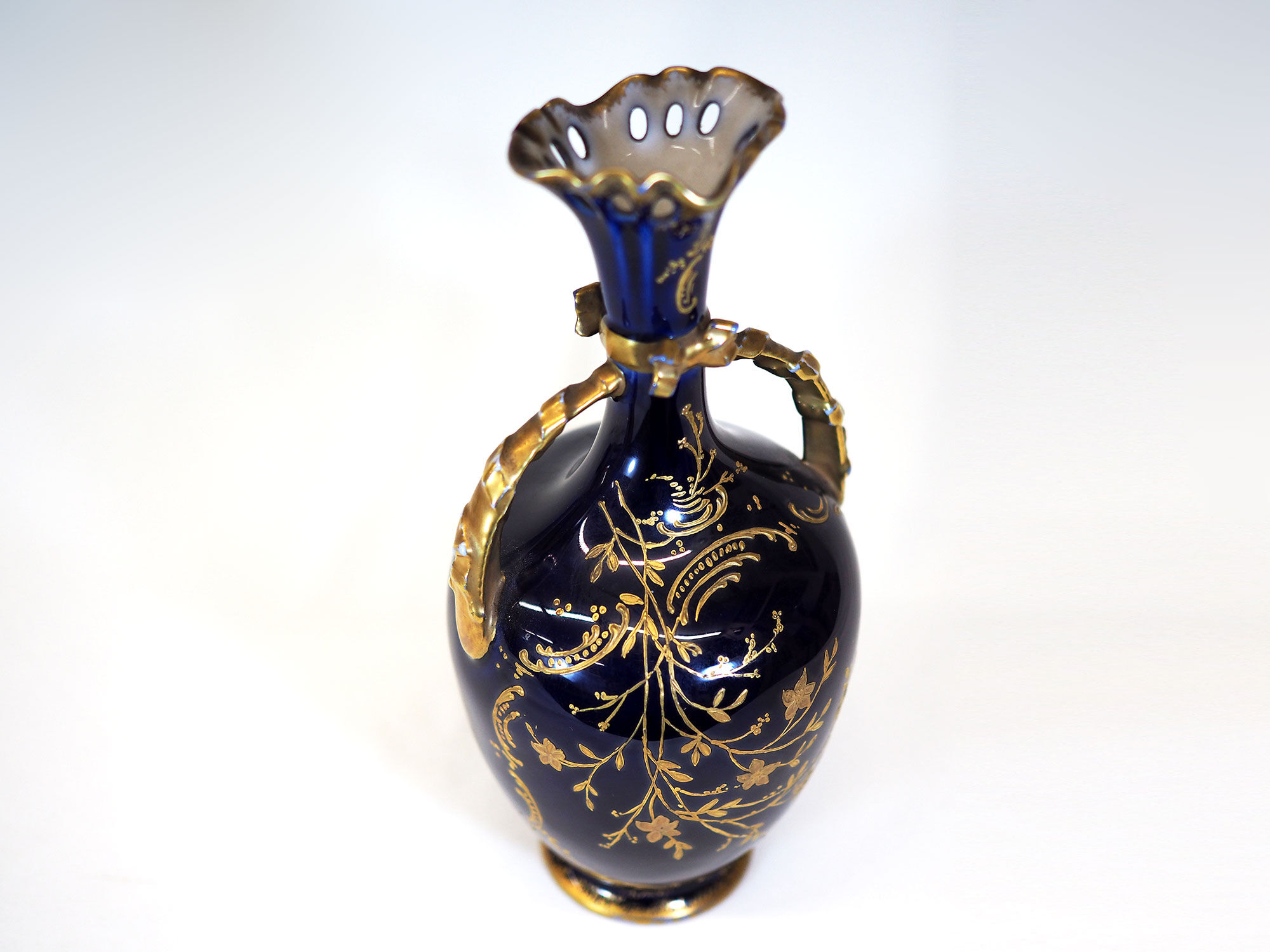 Limoges France Art Nouveau vase-19th Century