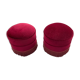 Pair of poufs