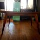 Scandinavian dining table with extensions