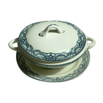 Soup pot iron earth Salins