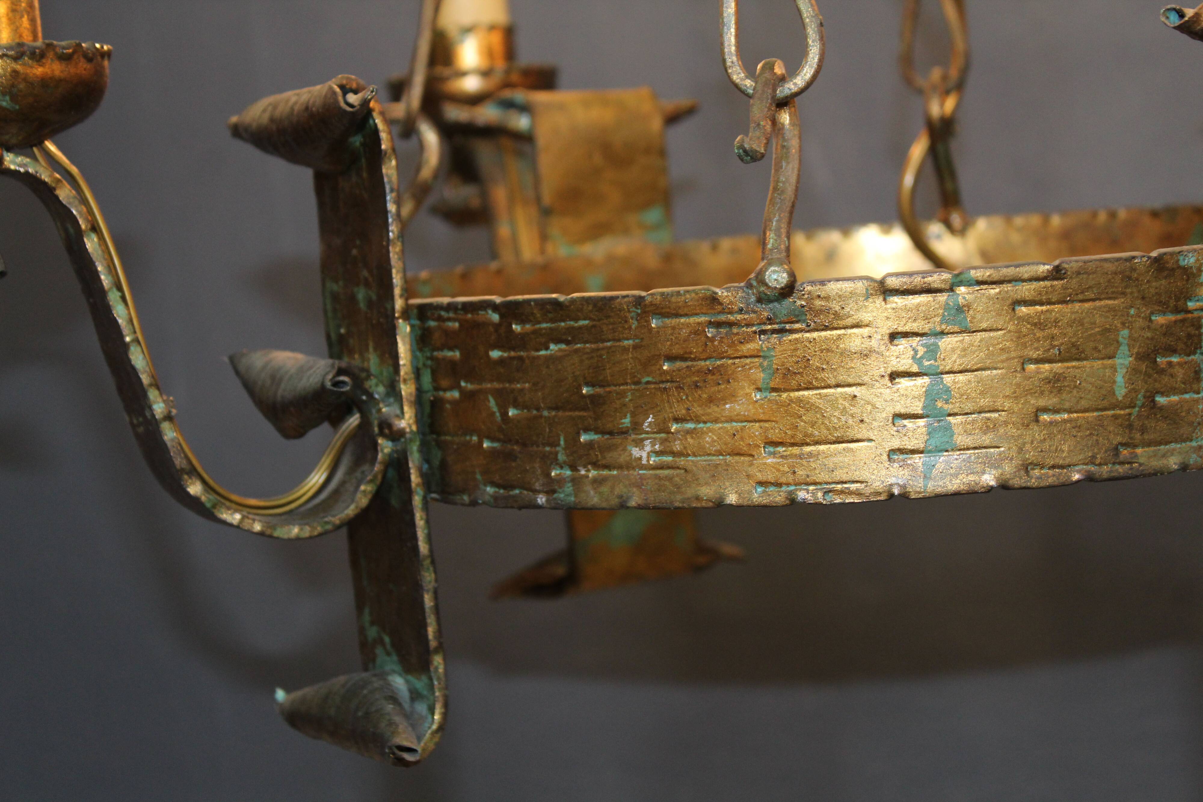 Antique Renaissance-style chandelier, Italy, 18th century