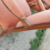 Paire de fauteuils anciens style louis xv