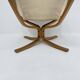 Falcon Leather Lounge Chair by Sigurd Ressel for Vatne Møbler, 1970s