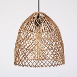 Rattan ceiling light