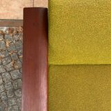 Scandinavian daybed sofa from the 60s Danish design convertible teak