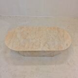 Italian marble coffee table 1980s