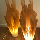 Pair of lamps Athena of Georgia Jacob