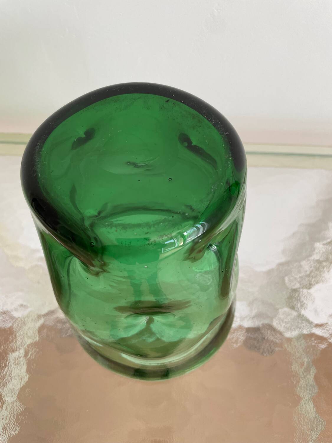 Empoli glass vase