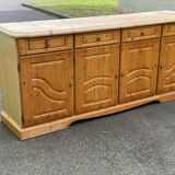English pine sideboard 215cm