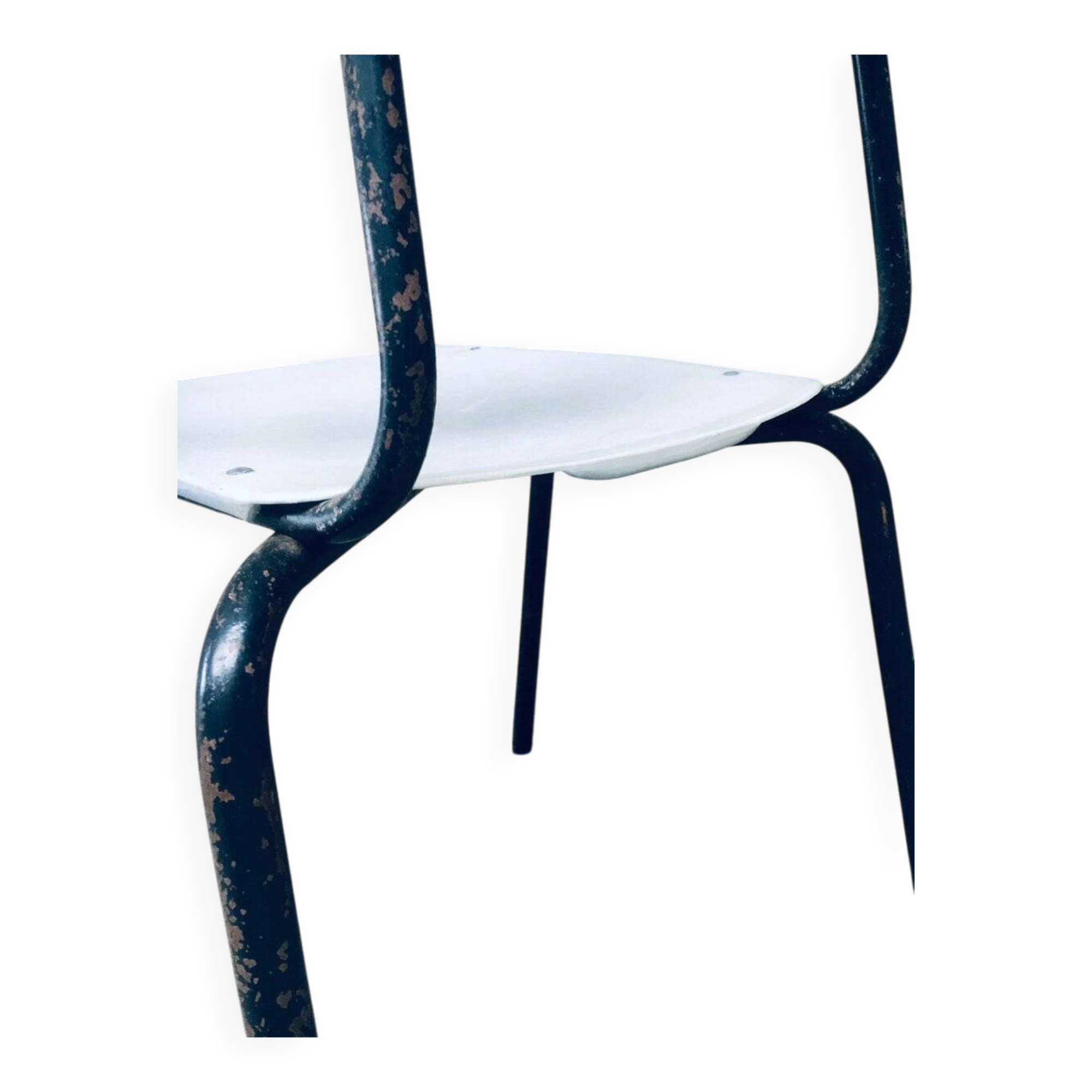 Industrial Dutch Stacking Chairs, 1960s, Set of 10