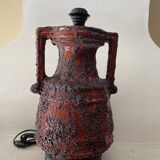 Large designer lamp base West Germany