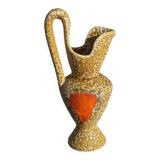 Fat Lava Pitcher French Vallauris Vintage 1950
