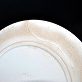 Sarreguemines service à dessert 12 assiettes faïence opaque bambou décor chinois asiatique polychrome