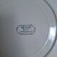 Vintage blue green dinner plates