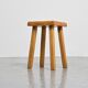 Vintage stool by Charlotte Perriand, Les Arcs, France