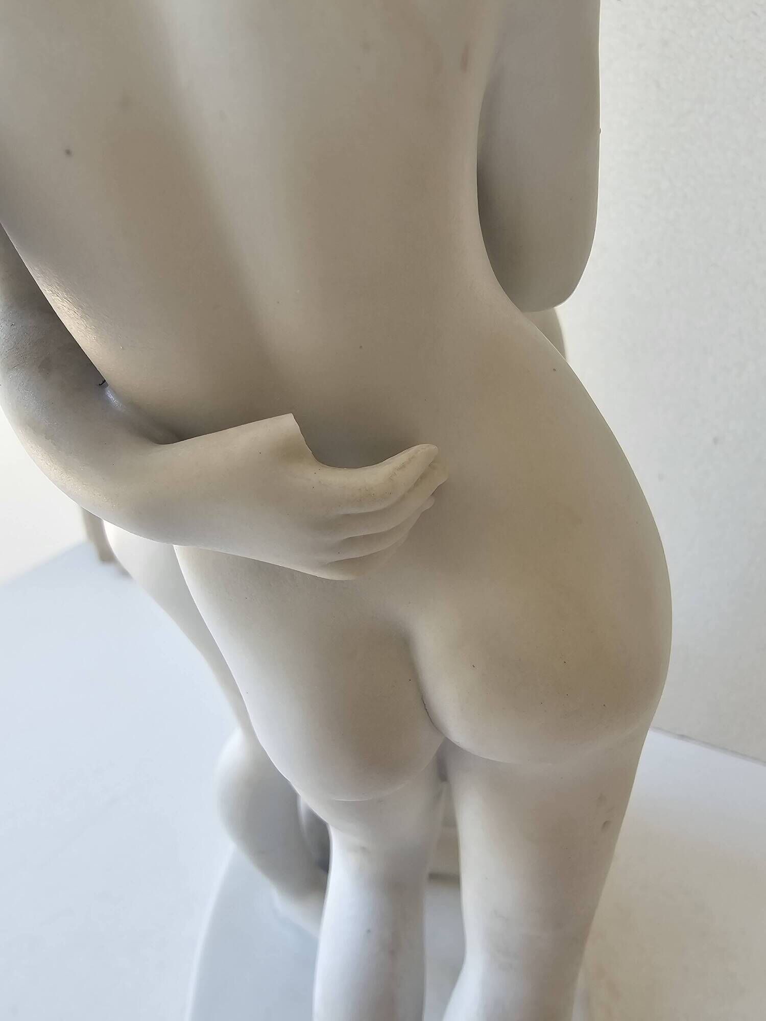 Porcelain Biscuit Sculpture of the Three Graces - Hertwig & Co