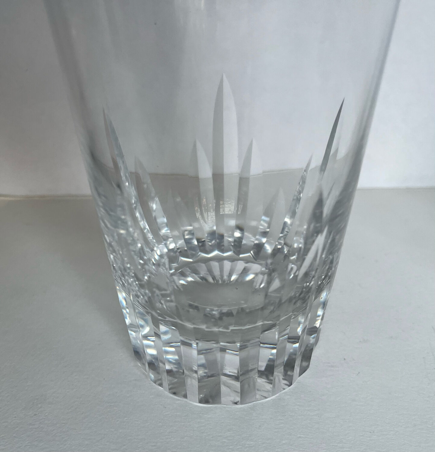 4 Baccarat crystal glasses