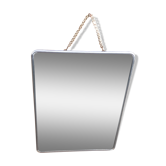 Ancien miroir de barbier 24 cm X 30 cm