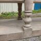 Table de drapier en bois style antique