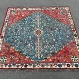 Handmade square Persian rug