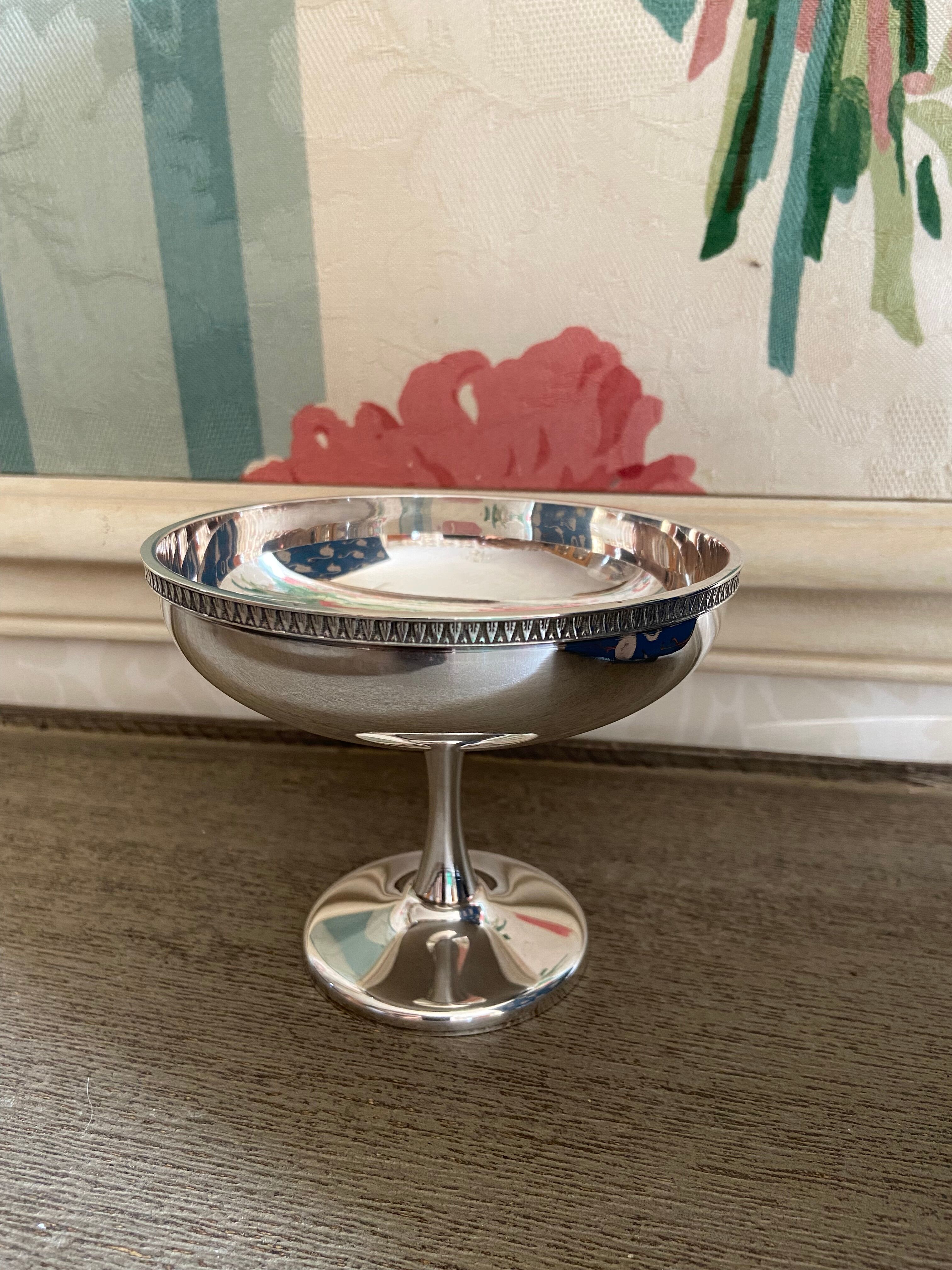 Small Silver Metal Cup