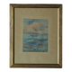 Frideborg Bryth, Gouache, 1961, Framed