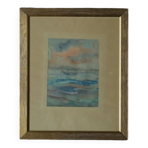 Frideborg Bryth, Gouache, 1961, encadré