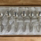 6 silver teaspoons